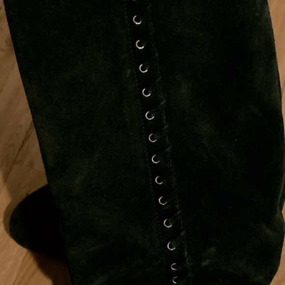 ISOLA BLACK SUEDE BOOTS SIZE 8.5 - Picture 5 of 12